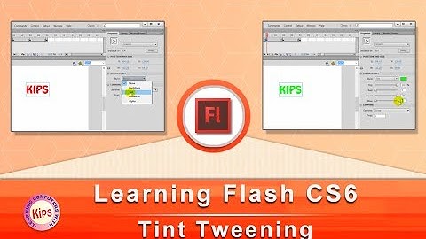 Learning Flash CS6: Tint Tweening