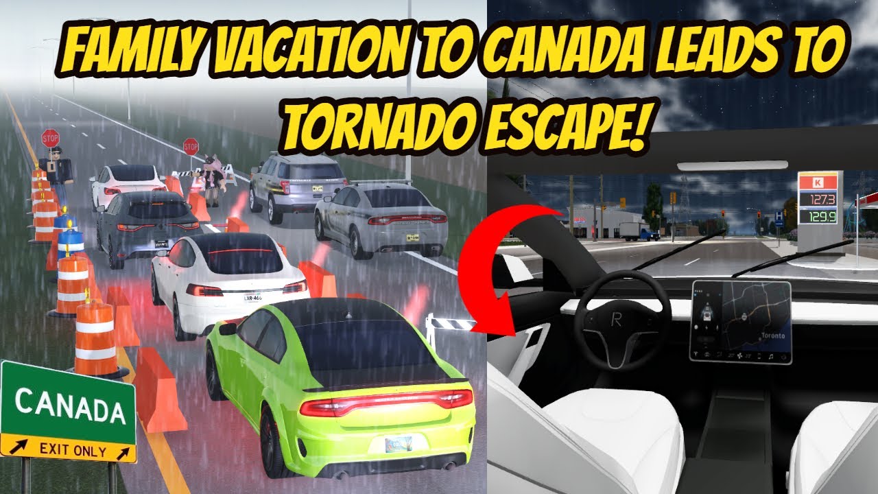 Greenville, Wisc Roblox l Realistic Family Vacation Trip to Canada ...