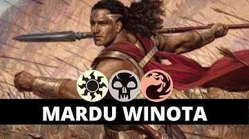 MARDU WINOTA Aggro Standard Deck - Magic the Gathering Arena MTG MTGA Magic Arena