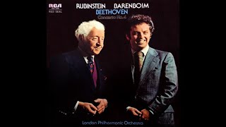 Beethoven: Piano Concerto No. 4 - Rubinstein, Barenboim / 베토벤: 피아노 협주곡 4번 - 루빈스타인, 바렌보임