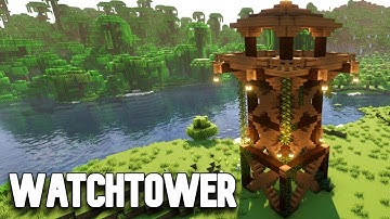 Minecraft Watch Tower Build Tutorial