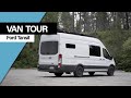 VANTOUR | INSANE FORD TRANSIT ROLLING HOME | DIY VANCONVERSION