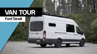 VANTOUR | INSANE FORD TRANSIT ROLLING HOME | DIY VANCONVERSION