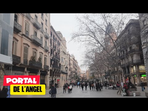 PORTAL DE L'ANGEL | BARCELONA | WALKTHROUGH VIDEO