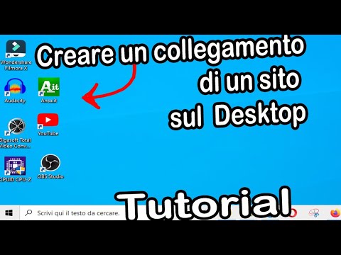 How to create a desktop shortcut for a website | Tutorial