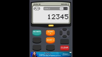 Calculator 2 The Game Level 30 Solution