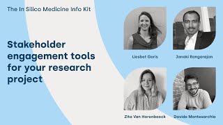 The In Silico Medicine Info Kit: stakeholder engagement tools for your research project