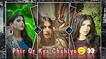 Phir Or Kya Chahiye | Nehal Naseem | Ae Inspired | Alight Motion | PRESET For Alight Motion