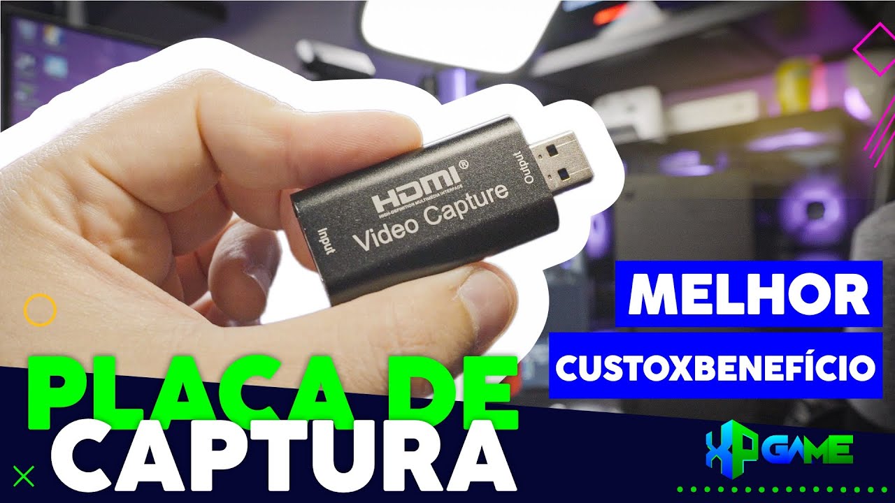 PLACA DE CAPTURA 4K HDMI USB 3.0: A MELHOR PARA STREAMING E GRAVAÇÃO? | Unboxing + Testes + Dicas"