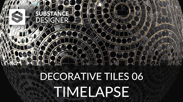 Substance Designer - Decorative Tiles 06