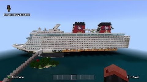 Minecraft - Building Disney Dream Part 1