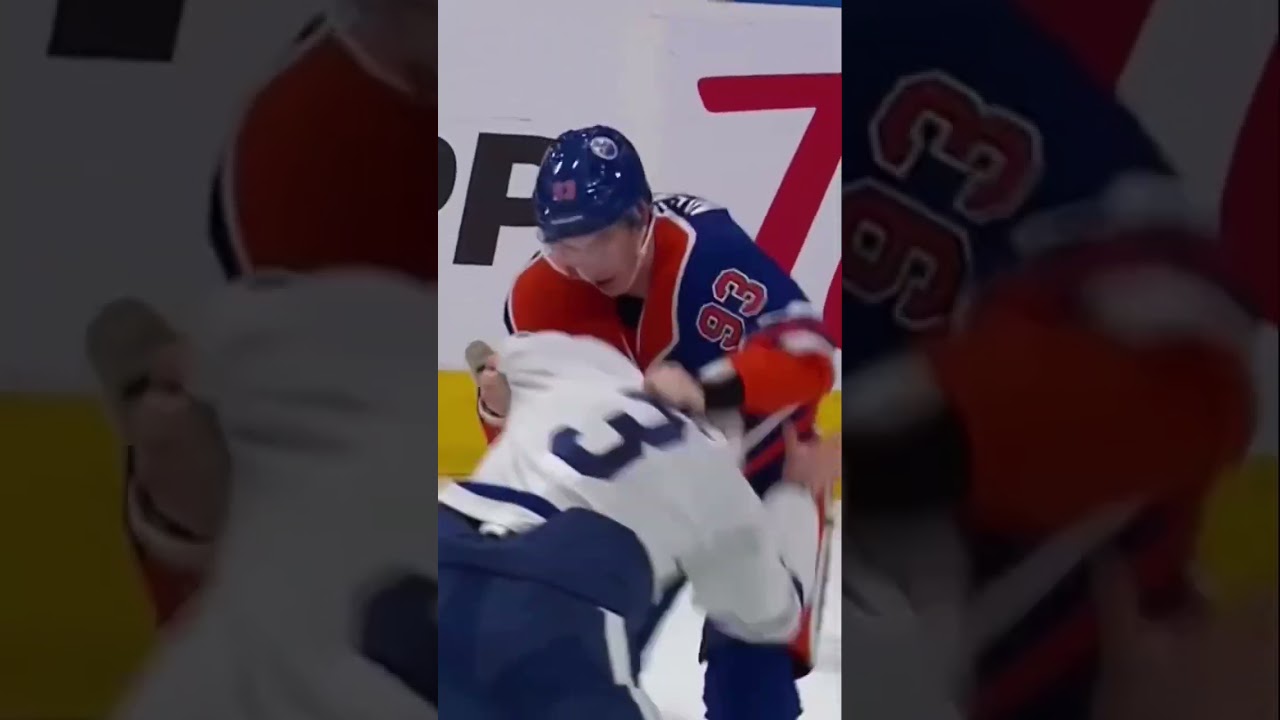 Ryan Nugent-Hopkins vs Justin Holl 🥊 