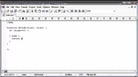 Beginner PHP Tutorial   185   Throwing an Exception