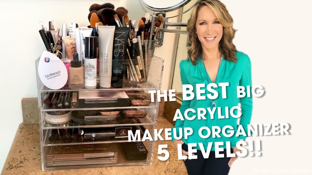 Best Large Acrylic Makeup Organizer Youtube