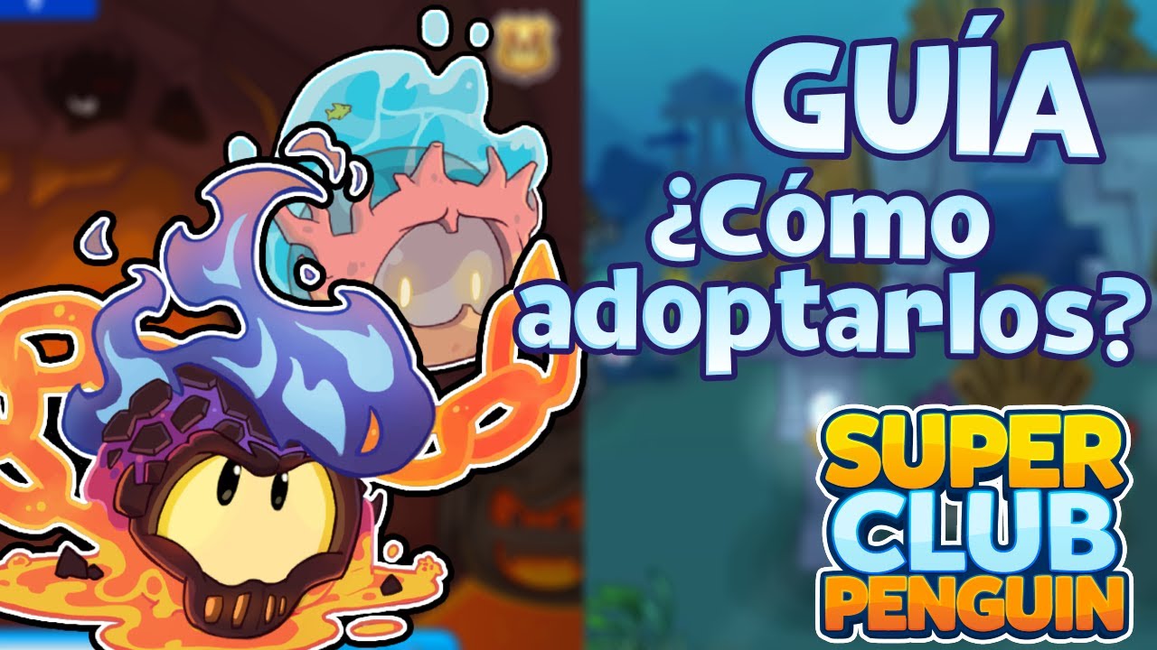 Cómo ADOPTAR a los PUFFLES de AGUA y FUEGO? - Guía Completa Super Club  Penguin - YouTube