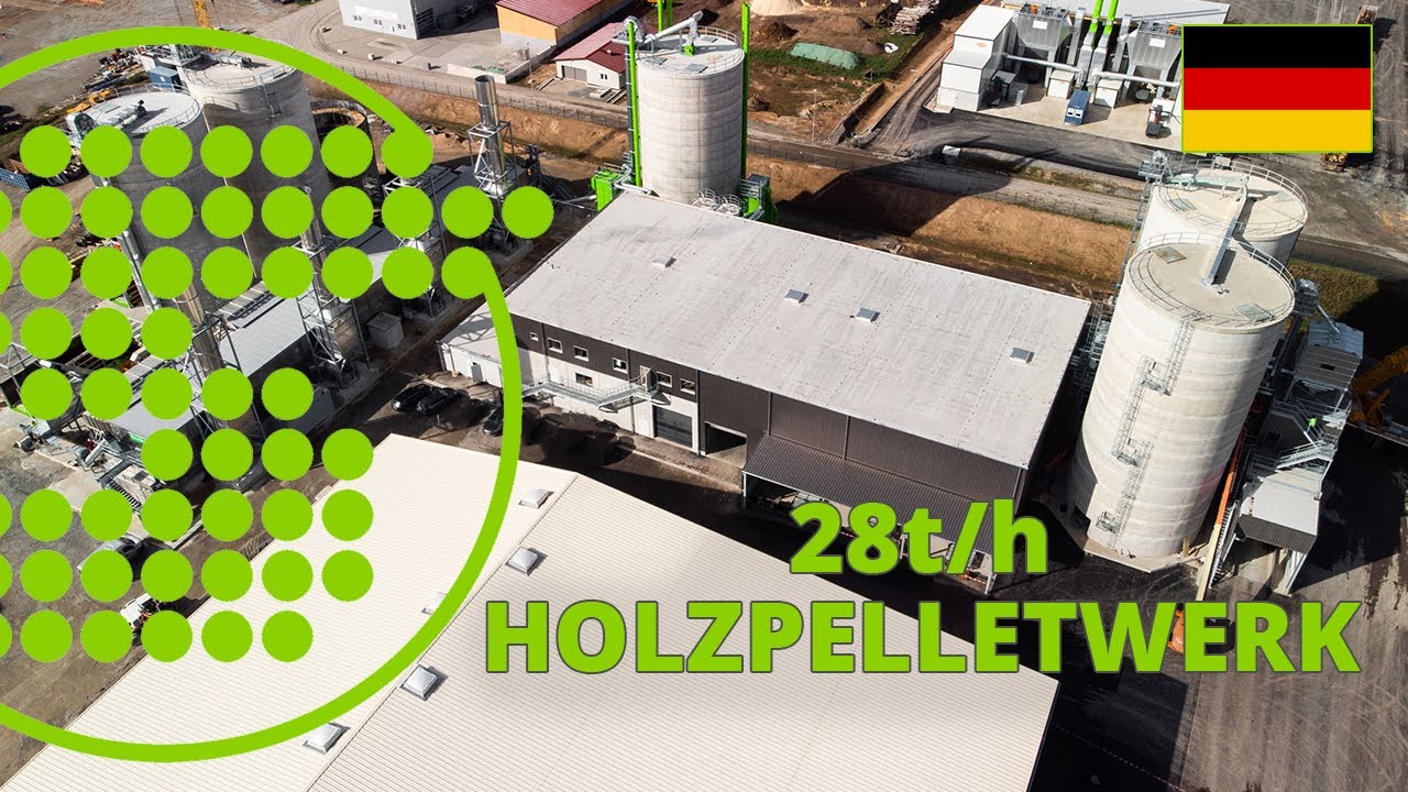 28t/h Holzpelletierung - Neues Werk in Deutschland