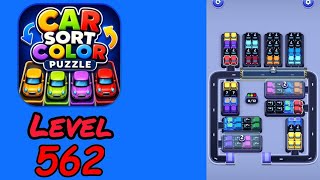Car Sort Color Puzzle Level 562 Walkthrough