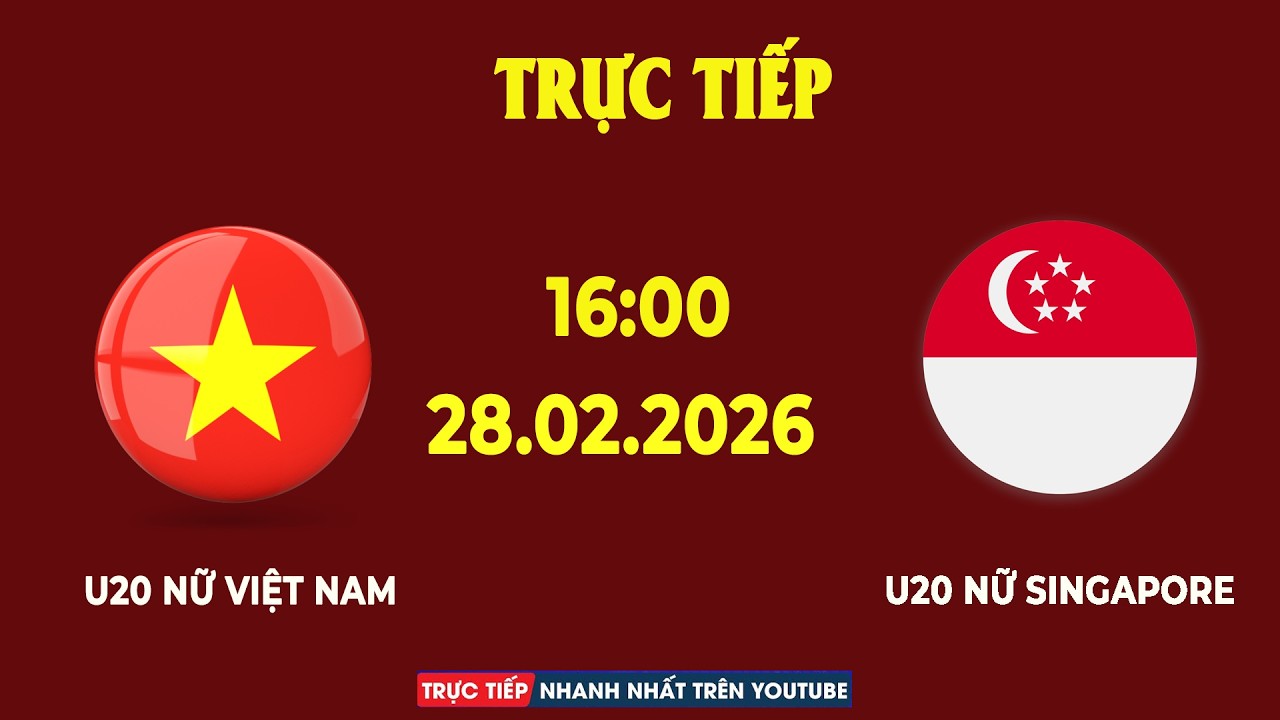 U20 Nữ Việt Nam vs U20 Nữ Singapore | Cơn Mưa Bàn Thắng Nghiền Nát Đối Thủ