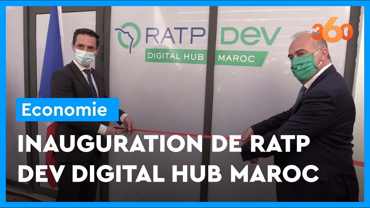 Le ministre français chargé des transports visite le centre de maintenance du tramway à Casablanca