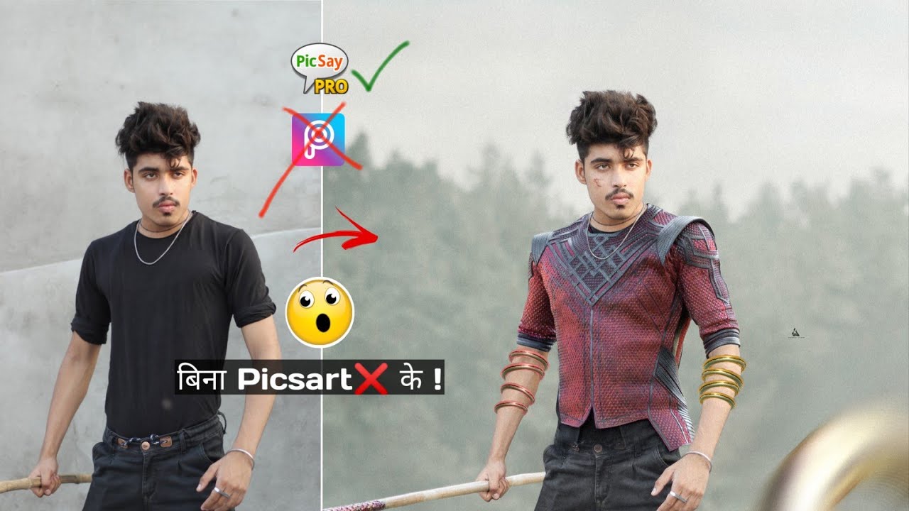 Shang-Chi  Photo Editing Tutorial Without Picsart❌-Khatarnak Nawab