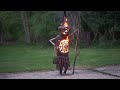 gro&szlig;e Hexe als Feuerstelle