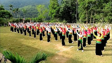 DÂN VŨ NGÀY HỘI ĐẠI ĐOÀN KẾT TOÀN DÂN PÙ LUÔNG 2022 | Thôn Cốc Thành Lâm Pù Luông Xứ Thanh