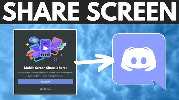 How to Screen Share on Discord Mobile - iOS & Android - 2021