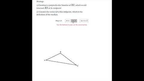Median Construction Delta Math with Audio
