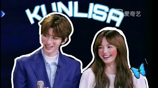 (KUNSA) LISA BLACKPINK & KUN  moment @ YUTH WITH YOU #KUNLICE#KUNSA