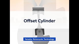 Offset Cylinder【YAMAHA Motorcycle Technology】