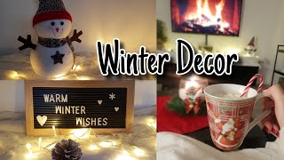 فلوق هاديء || تغيير صالتي للديكور الشتوي  Decorating My Living Room For Winter