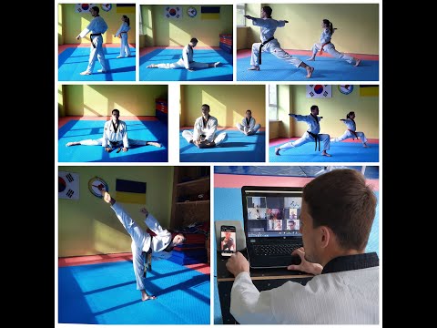 ONLINE TAEKWONDO LESSON/ОНЛАЙН ТРЕНИРОВКА ПО ТХЭКВОНДО