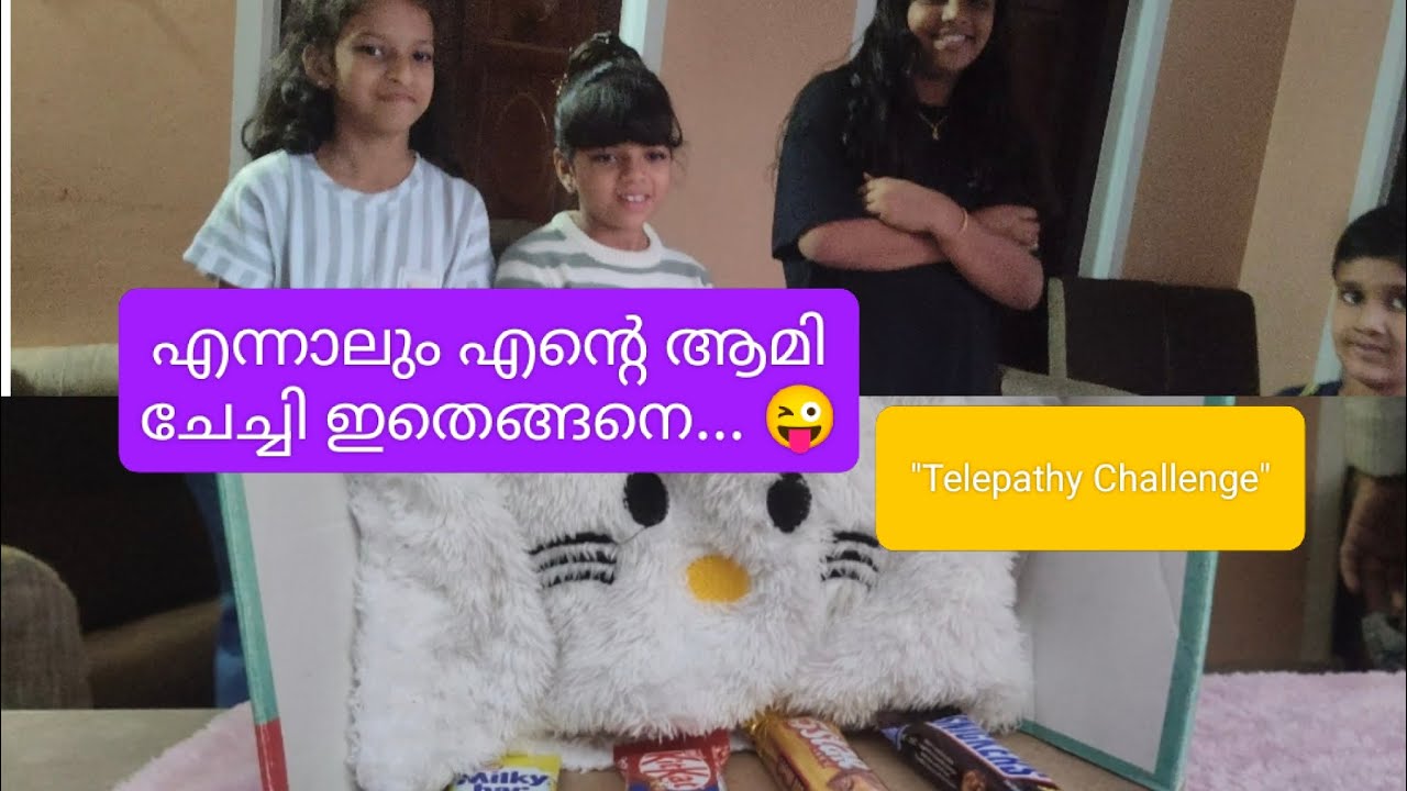 🍬 Kids Telepathy Challenge – Hidden Candy ActivityIn today’s video, we tried a fun and safe game