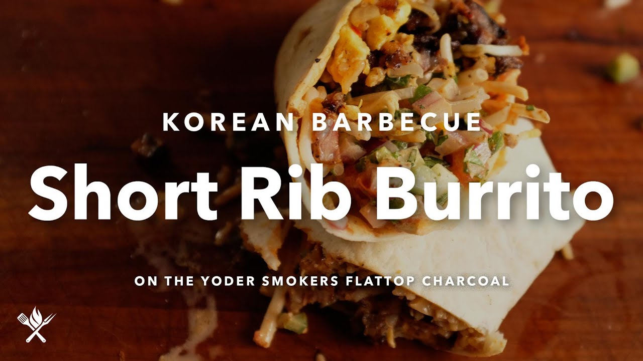 Korean Barbecue Short Rib Burrito