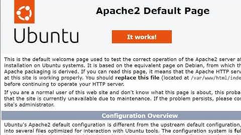Configurando Server HTTP no LINUX Ubuntu - Apache