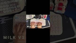 YUNZII C75 #keyboard CANDY vs MILK V2 SWITCH typing sound test THOCC vs THOCC JR