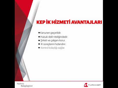 TÜRKKEP- KEP İK HİZMETİ AVANTAJLARI