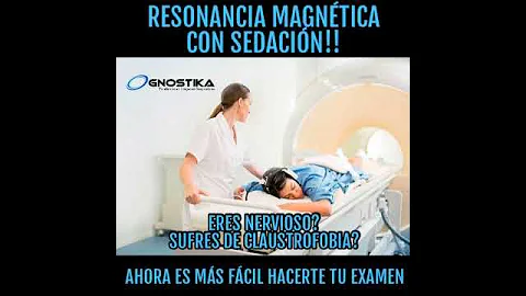 ¿Se puede pedir sedación para la resonancia magnética?