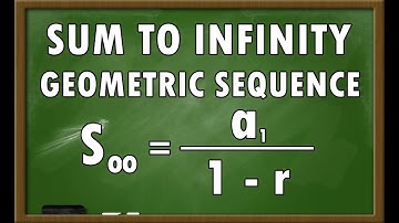 Sum To Infinity (Geometric Sequence)