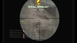 Mw2- Insane Triple Headshot!!- Across Map!- SnD