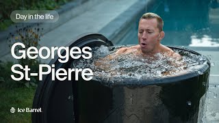 Interview with MMA Champion, Georges StPierre, on his daily cold therapy routine