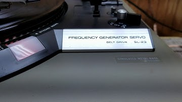 Serviced Technics SL-23 demo, no rights to music played in demo video.