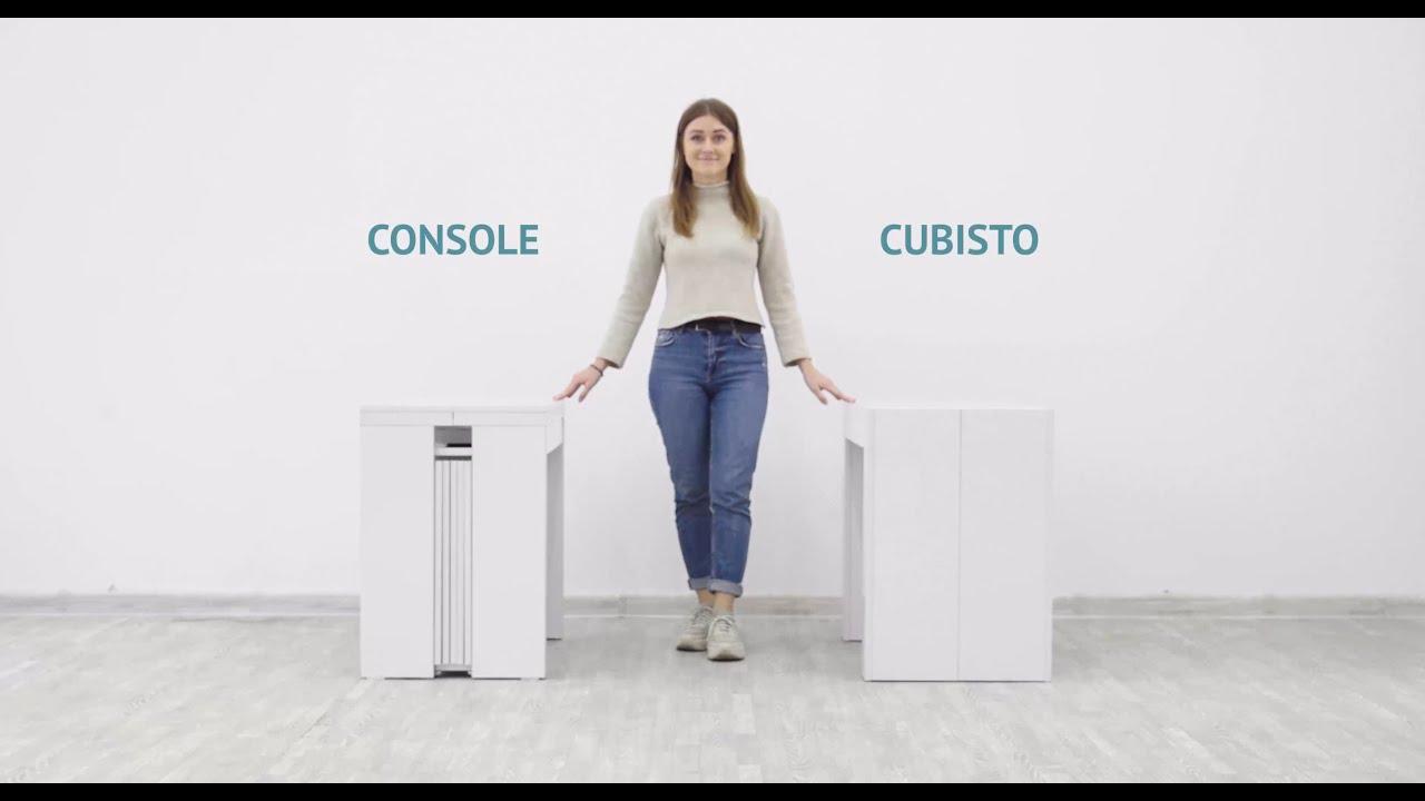 Comparison of Two Extendable Dining Tables: CONSOLE vs. CUBISTO
