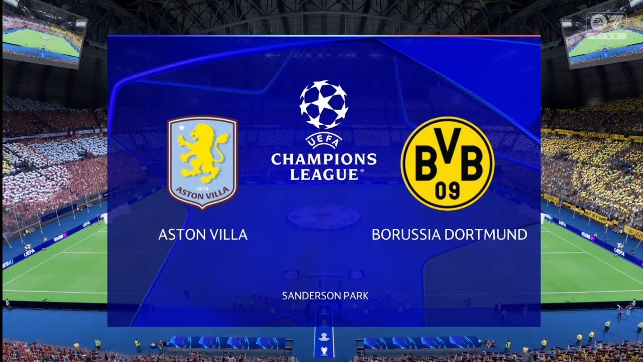 Aston Villa vs Borussia Dortmund - Champions League Final - FC 25