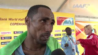 Copenhagen 2014 - Samuel TSEGAY ERI -  Silver medal