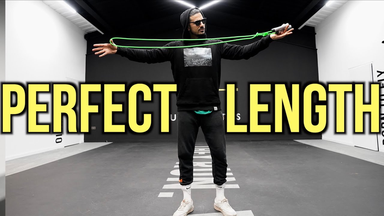 How to find your PERFECT jump rope length! 100% WORKS (Every time