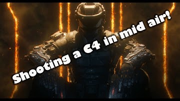 Black Ops 3 - Shooting a c4 in mid air!