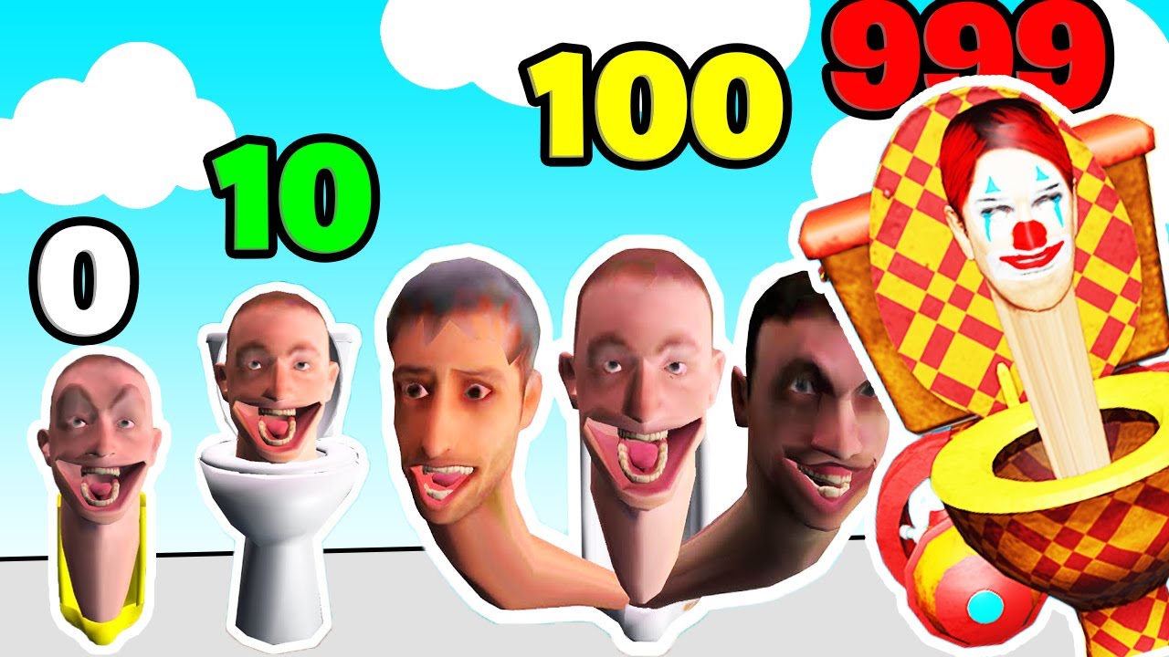 J'AI FUSIONNÉ CES TOILETTES SKIBIDI ET J'AI EU L'ÉVOLUTION ULTIME ! (Merge Toilet: Battle Master)