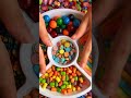 Colourful candy 🍬🍡 #asmr #satisfying #chocolate #candy