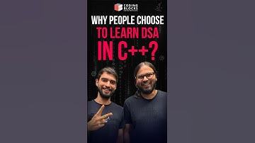 Why Do People Choose To Learn DSA in C++? Insights from Kanak Bhaiya! #code #codingblocks #dsa